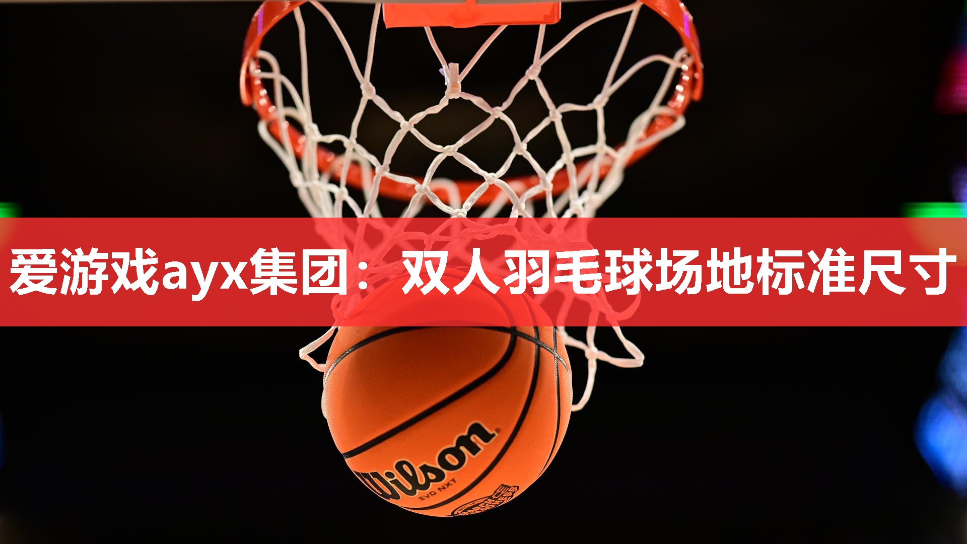 爱游戏ayx集团：双人羽毛球场地标准尺寸