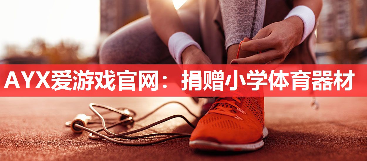 AYX爱游戏官网：捐赠小学体育器材