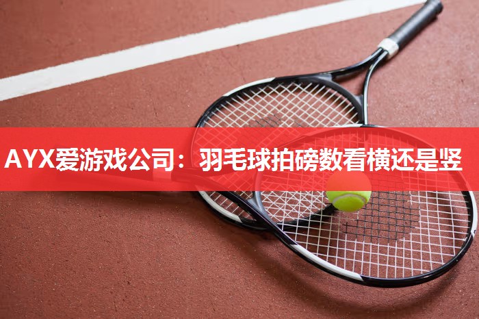 AYX爱游戏公司：羽毛球拍磅数看横还是竖