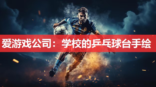 学校的乒乓球台手绘 学校的乒乓球台手绘